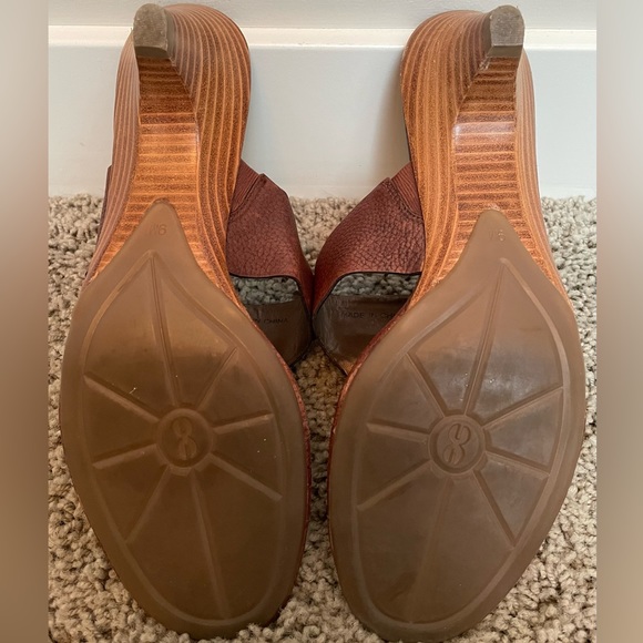 Vintage Bill Blass Leather Sandals - Picture 3 of 8